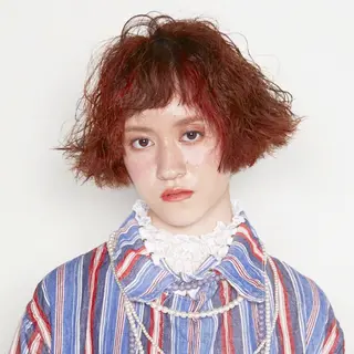 ショート カラー EMANOA所属・前田 敬太のヘアスタイル