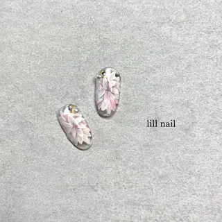 ミディアム pllia beautyのネイルデザイン