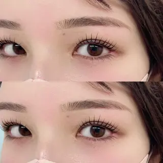 マツエク・マツパ GO TODAY シェアサロン 銀座Eclara店所属・mihiro 銀座まつぱﾏﾂｴｸ眉のマツエク・マツパデザイン