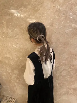 ロング C-LOOP UNITED ATELIER所属・似合わせカット /ニュアンスパーマのヘアスタイル