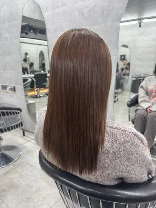 セミロング あなたのお悩み改善" You"💚❤️💛のヘアスタイル