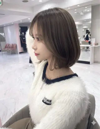 ミディアム カラー 韓国ヘア/髪質改善 TAKAHIROのヘアスタイル