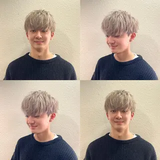 カラー メンズ 茅ヶ崎パーマ特化/ スパイラル/ハルキのヘアスタイル