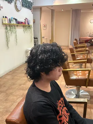 パーマ メンズ E 難波店 Rei /メンズのヘアスタイル