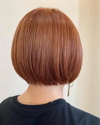 ショート カラー 大人かわいい×艶髪 🤍塩川のヘアスタイル