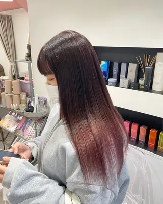 カラー ルイ☆【ボブ/メンズ /酸性ストレート】のヘアスタイル