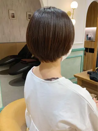 ショート 似合わせショート🌿 ボブ🫧 乾辺真悠子のヘアスタイル