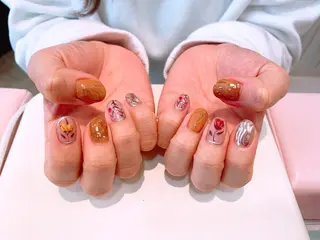 ネイル 金田 純香のネイルデザイン