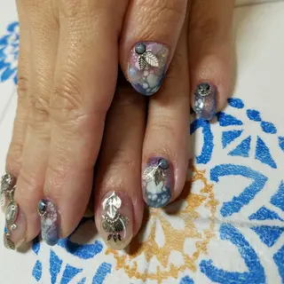 ショート nail yu-joy所属・yuu -joynailのネイルデザイン