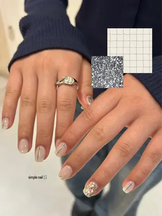 ネイル koyuki.🍓 博多/フィルインのネイルデザイン