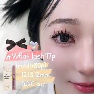 マツエク・マツパ Eyelash salon u'iのマツエク・マツパデザイン