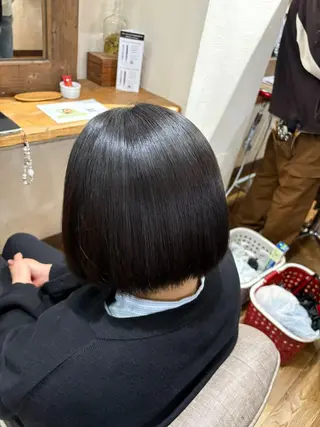 ショート 西元 群/艶髪/髪質改善のヘアスタイル