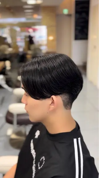 ショート パーマ メンズ 🔮メンズ縮毛矯正 毛流れパーマ💎竹永のヘアスタイル