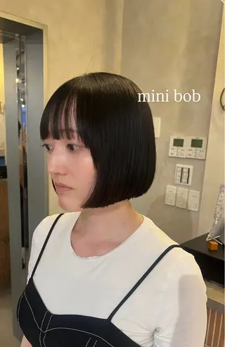 ショート 梅田/似合わせボブ /顔周り/RINKAのヘアスタイル