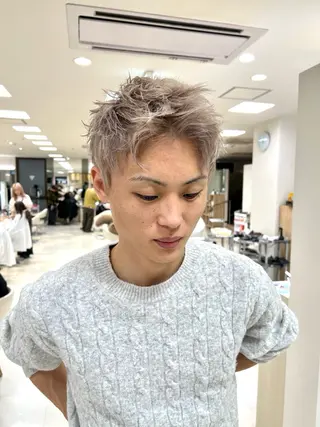 ショート ヘアアレンジ メンズ 🍒KIKUCHI KANAE🍒のヘアスタイル