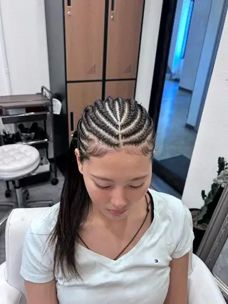 セミロング Leopard hairsalon所属・☆*:.｡ みさ🐆🌿･:*のヘアスタイル