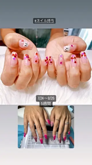 ネイル 高島 夏海のネイルデザイン