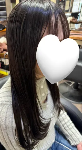 ロング absolute所属・艶カラー🎀 YUUKAのヘアスタイル