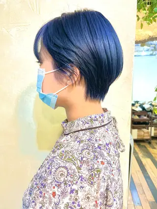 ショート ウルフカット/ボブ りなのヘアスタイル