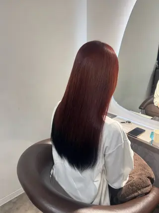 ロング カラー 透明感カラー🫧/ ゆうなのヘアスタイル
