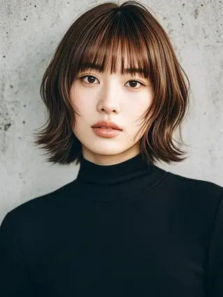 ショート ウルフカット 811 大阪梅田 ウルフのヘアスタイル