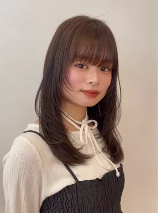 ロング 丸田優奈 /ショートカットのヘアスタイル