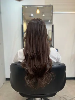 ロング 【DEST】 KAHOのヘアスタイル