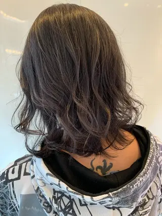 ショート カラー 美髪形成!色素改善! 秋田 和輝のヘアスタイル