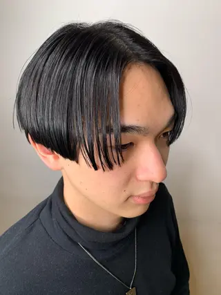 ショート メンズ 【ロングウルフカット 姫カット】伊藤裕哉のヘアスタイル