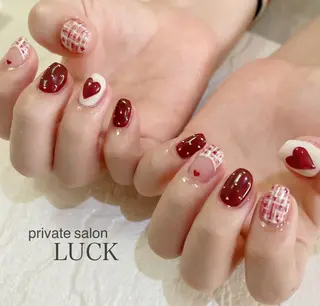 ショート ネイル マツエク・マツパ salon LUCKのマツエク・マツパデザイン