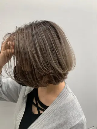 ショート カラー 京都レイヤーカット/ 縮毛矯正/羽柴りくのヘアスタイル