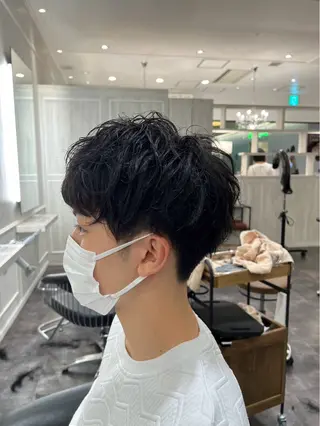 メンズ PINQ she所属・LaBless Ayana👀🤍のヘアスタイル