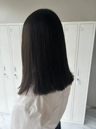 ミディアム 🫐ブルーラベンダー 髪質改善🫐/MEIのヘアスタイル