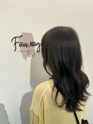 ロング カラー 🎀艶ブリーチカラー 🎀Fan.🎀秋山のヘアスタイル
