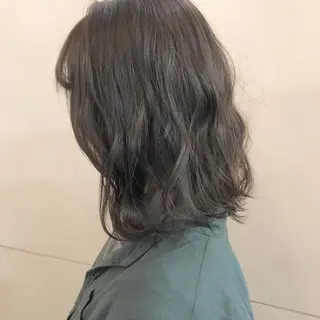 ミディアム カラー ショートボブ💗 ヤマネシオリのヘアスタイル