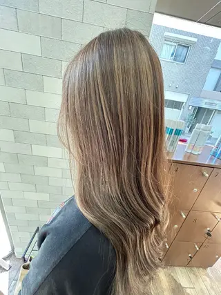 ロング カラー ヘアアレンジ archange 齋藤旭冶／川口のヘアスタイル