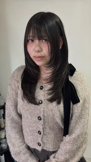 セミロング 🐺YuTo🐺カラ ーリスト/Aujuaのヘアスタイル