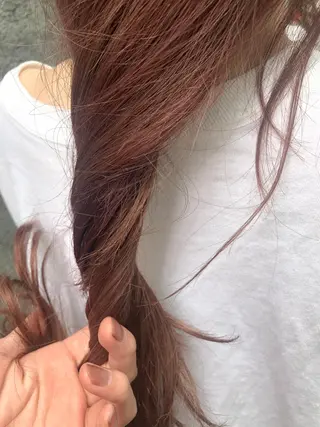 セミロング カラー INTRO.by Fi-Ne所属・韓国ヘア 店長NEGIのヘアスタイル