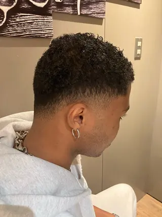 メンズ BARBER SHOP 涼所属・岡村 海のヘアスタイル