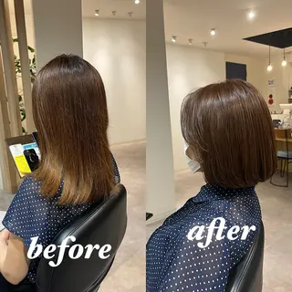 ミディアム カットモデル募集中 ✂️上原北斗のヘアスタイル