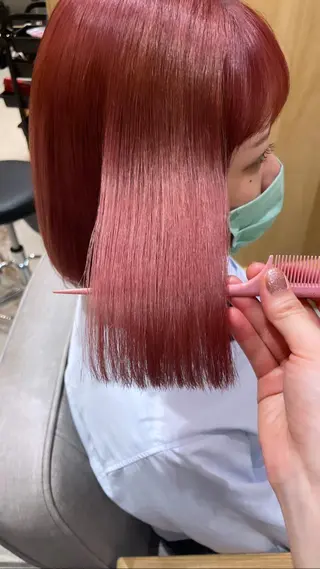 ミディアム 東京の技術を 京都で✂︎🕊️💖のヘアスタイル