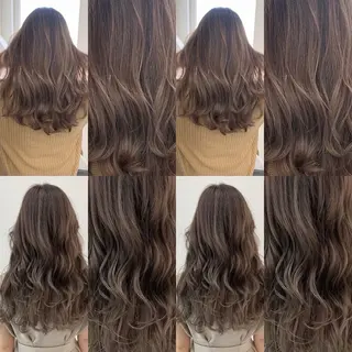 ロング カラー ✨韓国艶髪✨ケア ブリーチ🫧アキラのヘアスタイル