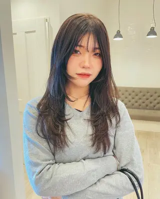 ロング ベージュカラー/ 新潟/万代/なお🎀のヘアスタイル