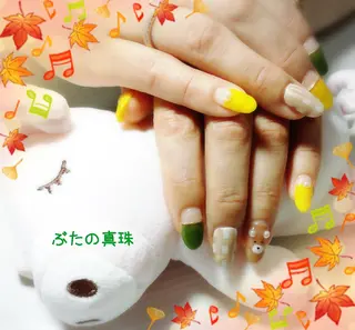ネイル 林 珠里のネイルデザイン