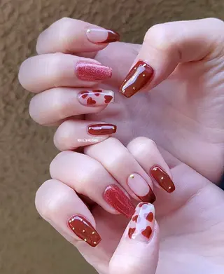 ネイル 3dパーツ/流行り 👧shushu❤️のネイルデザイン