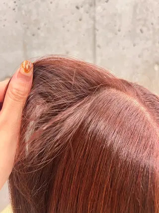 ミディアム カラー 長田 すみれ子のヘアスタイル