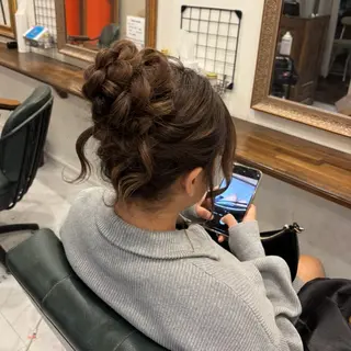 ヘアアレンジ 柏木 鈴のヘアスタイル