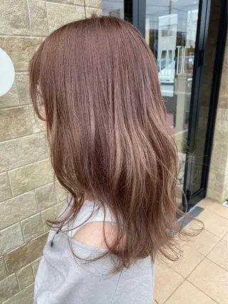 セミロング 中谷 明日香のヘアスタイル