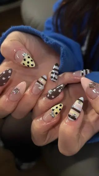ネイル ⟡.·coco⟡.· 2月予約受付中のネイルデザイン