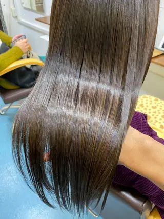 セミロング 【髪質改善】に特化 オリーブオイルクラブのヘアスタイル